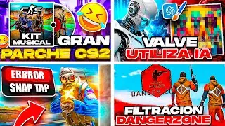 LA MEJOR UPDATE (Kits musicales) | VALVE TE EXPULSA POR JUGAR CS2 | FILTRACIÓN DANGER ZONE & HLX
