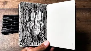 [ASMR] Drawing SAITAMA 👊🔥 (Real Time) - One Punch Man