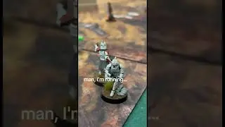 My Wife Playing Star Wars Legion on the Sidelines #starwarslegion