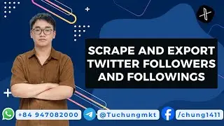 How to Scrape and Export Twitter Followers and Followings