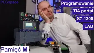 Pamięć M - Kurs programowania PLC Siemens S7-1200 - TIA Portal - LAD