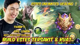 FULL SUPPORT! BUILD ESTES TERKUAT & TERSAKIT 2023 - ESTES GAMEPLAY TOP GLOBAL MOBILE LEGENDS