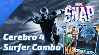 Cerebro 4 Surfer is WONDERFUL NONSENSE - Marvel SNAP Gameplay & Deck Highlight