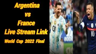 Argentina vs France Live Stream Link(Below) | 2022 Final Full Match