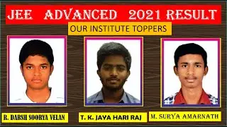 JEE  ADVANCED  2021 RESULT   OUR INSTITUTE RESULT