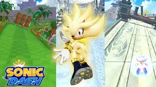 Sonic Dash (iOS) - Super Silver Gameplay