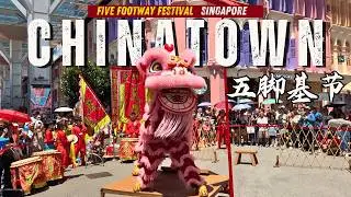 The Five Footway Festival 2026 is BACK in Chinatown! Lion Dance, Change Face Performance