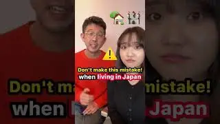 Don't make this mistake! when living in Japan🏡🇯🇵 