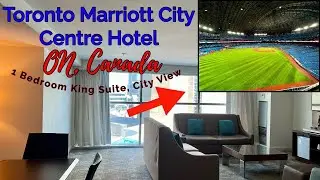 Toronto Marriott City Centre Hotel, ON, Canada: King Suite, City View