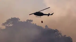 Les feux de forêt en Croatie : les pompiers évitent le pire près de Split