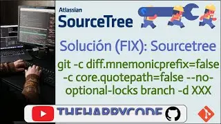 Solución (FIX): Sourcetree: git -c diff.mnemonicprefix=false -c core.quotepath=false --no-optional..