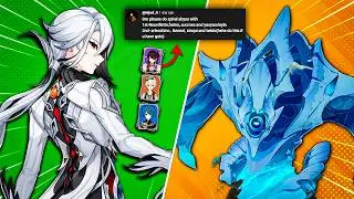 He Challenged Me To Beat Spiral Abyss With This Team - Genshin Impact