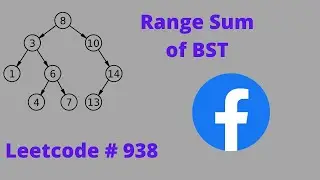 RANGE SUM OF A BST | PYTHON SOLUTION | LEETCODE 938