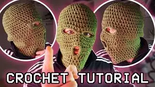 Easy Balaclava Crochet Tutorial | ANY YARN WEIGHT | ANY HEAD SIZE!