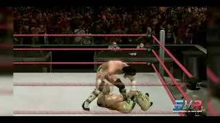 Smackdown VS Raw 2010 CM Punk vs Mysterio Double interuption