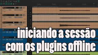 Como iniciar a sessão com os plugins offline no Reaper - JOGO RÁPIDO 