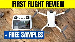 My First Flight with DJI Mini 3 Pro was AMAZING 😍