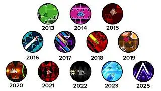 The Hardest Geometry Dash Level of Every Year