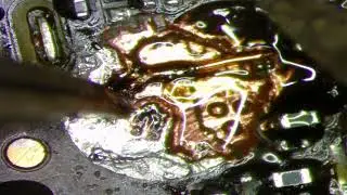 Fixing 1.8V line from long screw damage on iphone 6