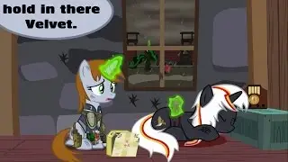 [MLP Comic Dub] Fallout Equestria: Pip vs Her First Alicorn (dark/action)