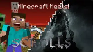 Minecraft Meets - Scrolls Texture Pack (Skyrim! Pt.1)