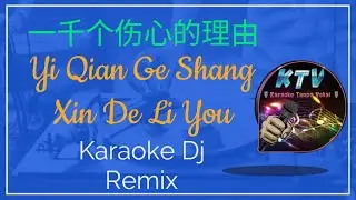 yi qian ge shang xin de li you karaoke dj remix || 一千个伤心的理由 || 张学友 jacky cheung