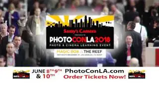 Samy's Camera Presents: PhotoCon LA |  June 8-10th