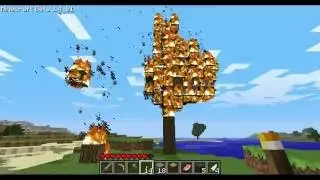 BURNING TREES! - Minecraft Relived - E005
