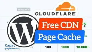 WordPress cache without plugin on Free CDN