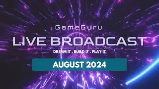 GameGuru Live Broadcast - Video Playback In Screens