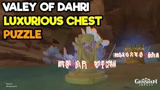 Valey Of Dahri Luxurious Chest Puzzle - Genshin Impact