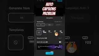 Capcut Auto captions not exporting problem #capcutpro #capcutcaptions #autocaptions