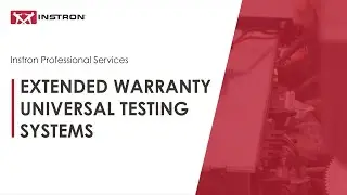 Instron® Professional Services | Extended Warranty