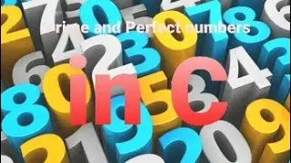 Prime and Perfect numbers in C