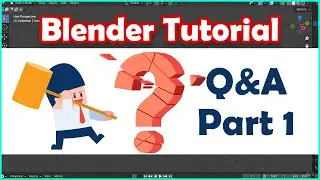 Blender Tutorial | Q&A for Quizzes, Interviews, Internships, & VIVA | Part 1