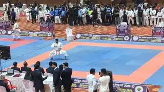 Kata All India Karate  University Games 2023 || Karate University Games 2023 || Roshan Yadav