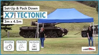 How to Setup and Pack Down an X7 Tectonic 3m x 4.5m Marquee | Extreme Marquees