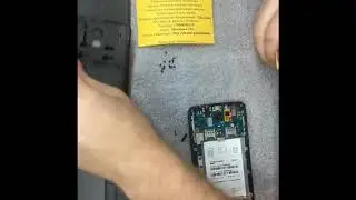 Разборка / ремонт контактов разъёма microUsb / сборка micromax q385