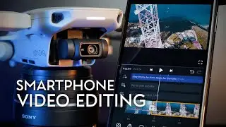 DJI Mini 2 VIDEO EDITING professionale su SMARTPHONE con VN video editor