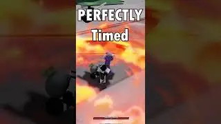 This Was PERFECTLY TIMED 🔥 #shorts #roblox #thestrongestbattlegrounds