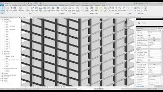 Model structural building in Revit 2021
