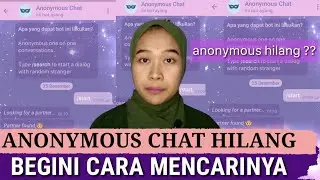 FIND ANY ANONYMOUS CHAT LOST ON TELEGRAM || TUTORIAL TELEGRAM BY RIIAA RAHMAT CHANNEL