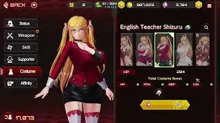 Kousaka Shizuru Taimanin Gameplay - Action Taimanin (2022)