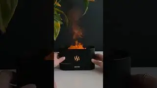 💥Light up your space with our Flame Diffuser!🔥#aesthetic #deskdecor #satisfying