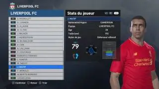PES 2017 Data Pack 3 Liverpool New Faces