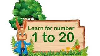Learn numbers 1 to 20 for kids #gkusa #trending #viral