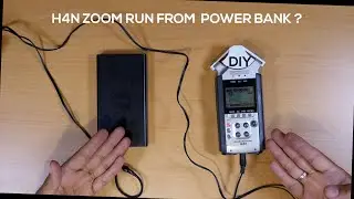 So you got H4N ZOOM  recorder? you can run in on a USB power bank, info inside !!