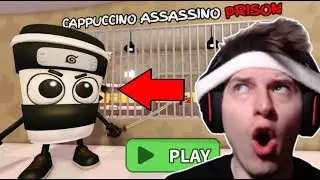 CAPPUCCINO ASSASSINO ESCAPED FROM PRISON ☕ SAVED BALLERINA CAPPUCCINA 💃 (NO) Roblox