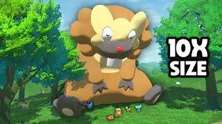 Pokemon but they get Bigger Every Catch