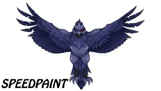 Corviknight - Pokemon Sword/Shield speedpaint